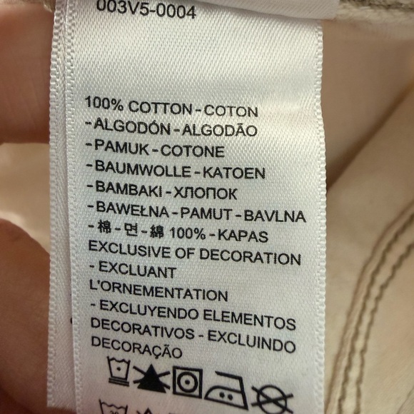 Levi's Women's High-Rise Cinch Waist Barrel Jeans in Light Beige 31x31 BNWT - Picture 16 of 16